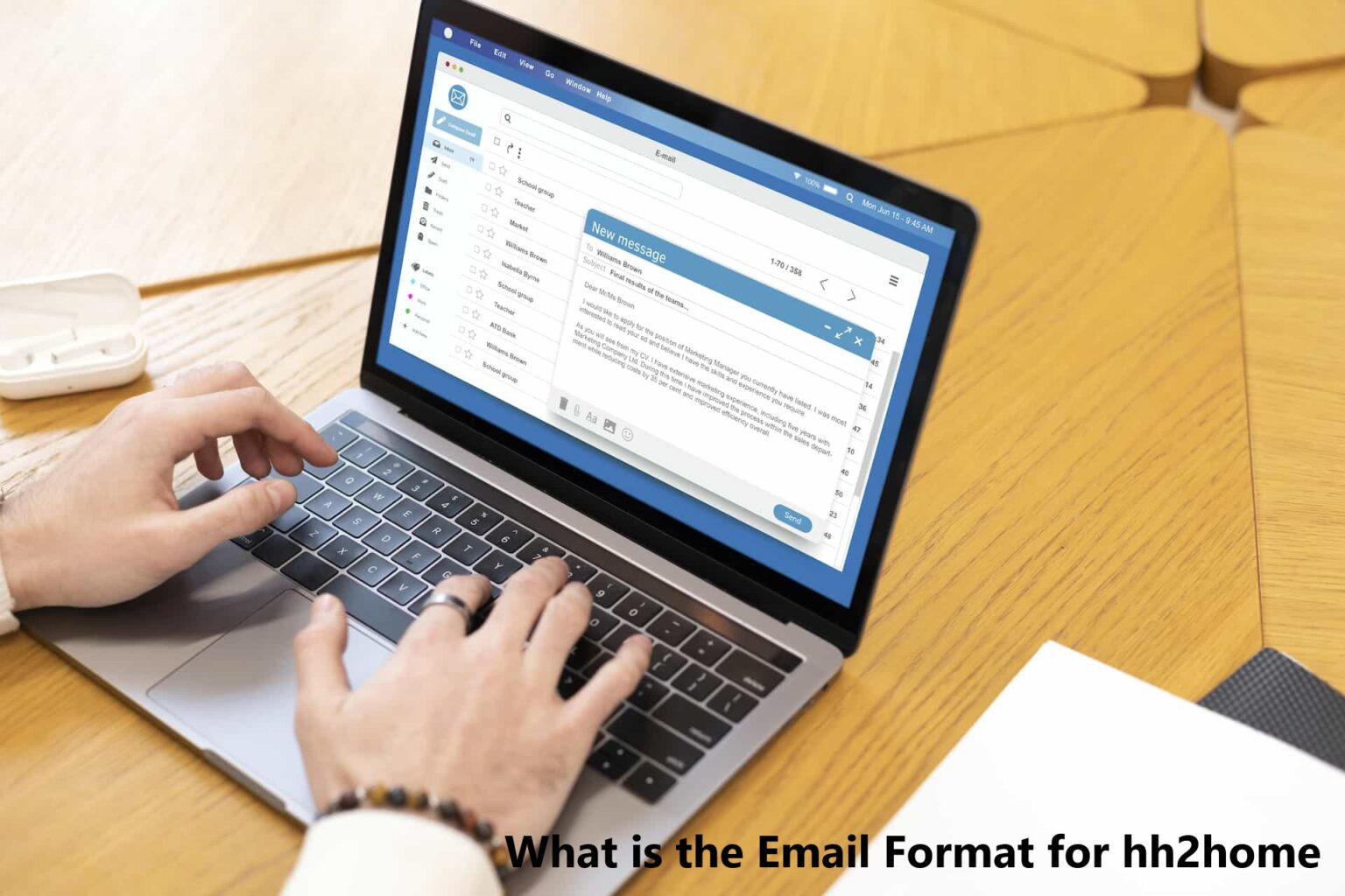 What is the Email Format for hh2 home