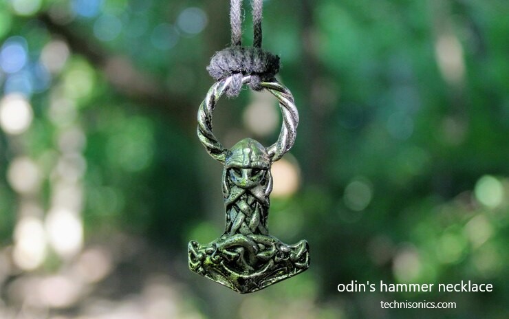 odin's hammer necklace